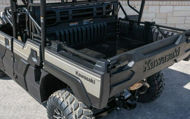 New 2024 KAWASAKI MULE PROFXT 1000 LE RANCH EDITION METALLIC TITANIUM