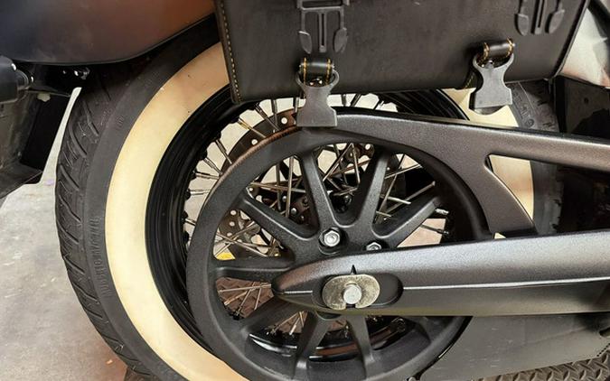 2015 Victory Motorcycles High-Ball Suede Black With Silver Pinstripes