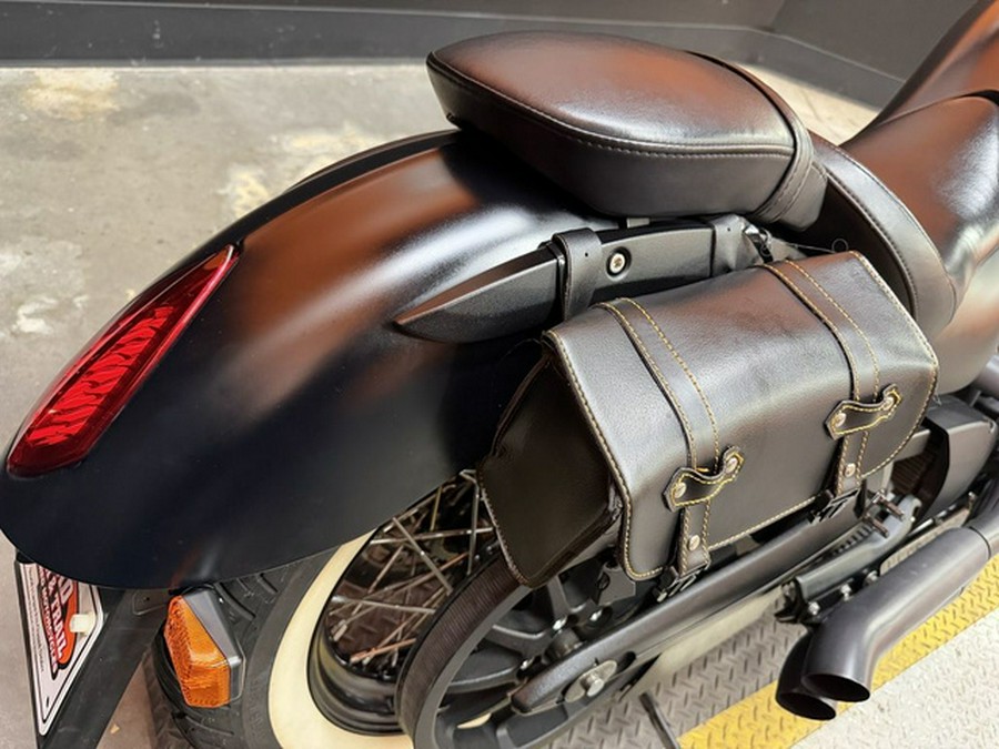 2015 Victory Motorcycles High-Ball Suede Black With Silver Pinstripes