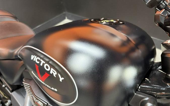 2015 Victory Motorcycles High-Ball Suede Black With Silver Pinstripes
