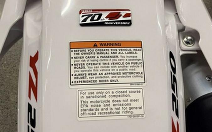 2026 Yamaha YZ 250 70th Anniversary Edition