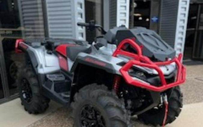 2024 Can-Am® Outlander X mr 1000R Hyper Silver & Legion Red