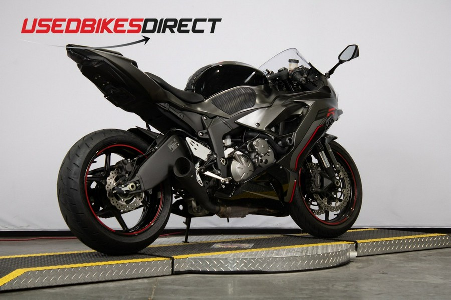 2022 Kawasaki Ninja ZX-6R - $11,499.00