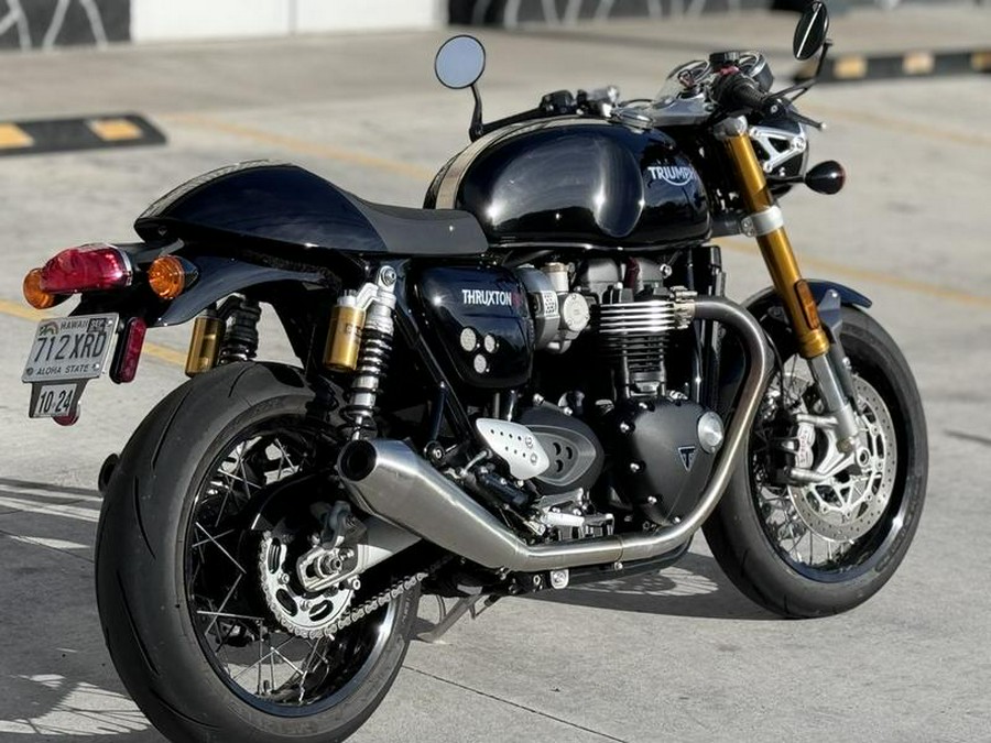 2023 Triumph Thruxton RS Jet Black