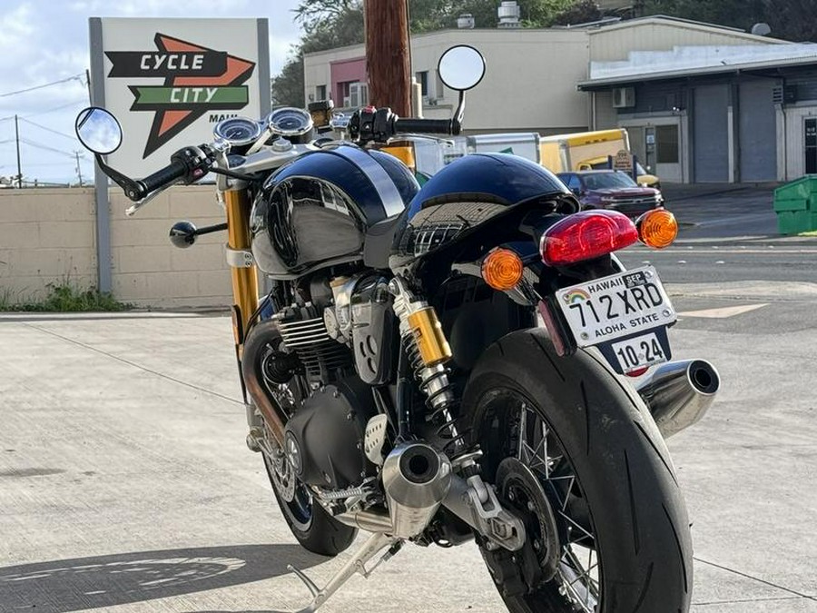 2023 Triumph Thruxton RS Jet Black