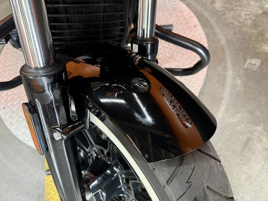 2020 Indian Scout Bobber ABS Thunder Black