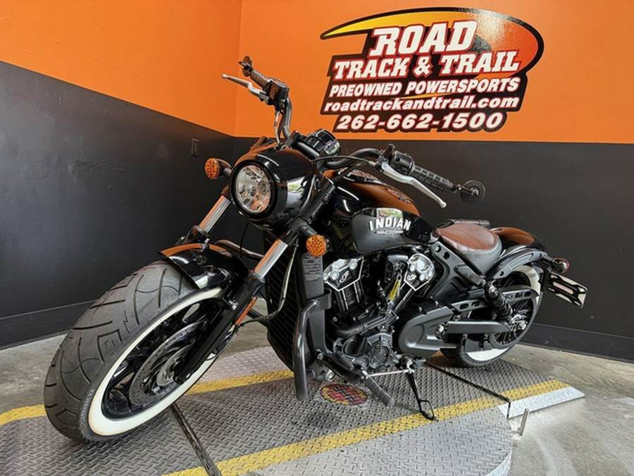 2020 Indian Scout Bobber ABS Thunder Black