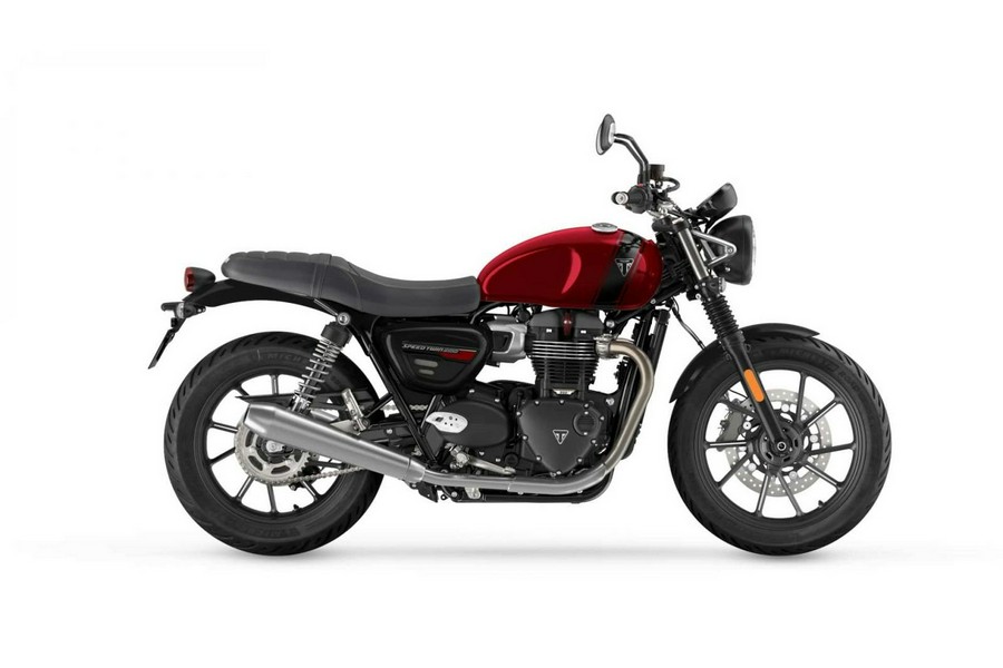 2024 Triumph Speed Twin 900 Carnival Red / Phantom Black