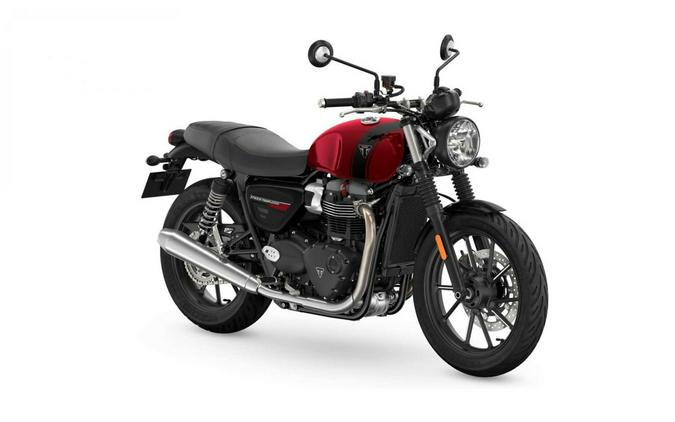 2024 Triumph Speed Twin 900 Carnival Red / Phantom Black