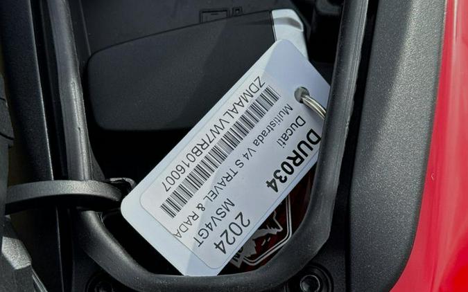 2024 Ducati Multistrada V4 S Travel & Radar Red
