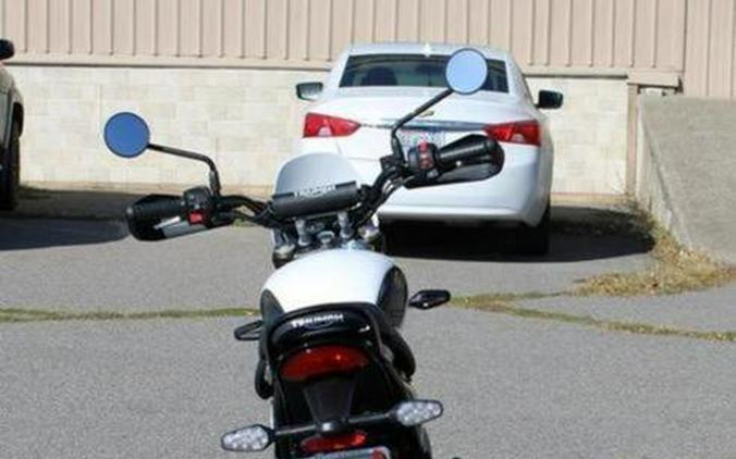 2026 Triumph Scrambler 400 XC Vanilla White