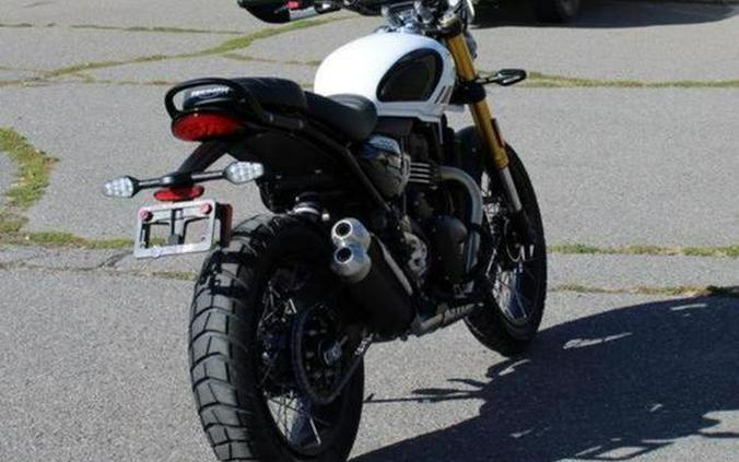 2026 Triumph Scrambler 400 XC Vanilla White