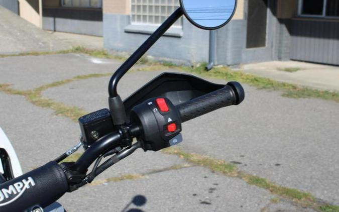 2026 Triumph Scrambler 400 XC Vanilla White