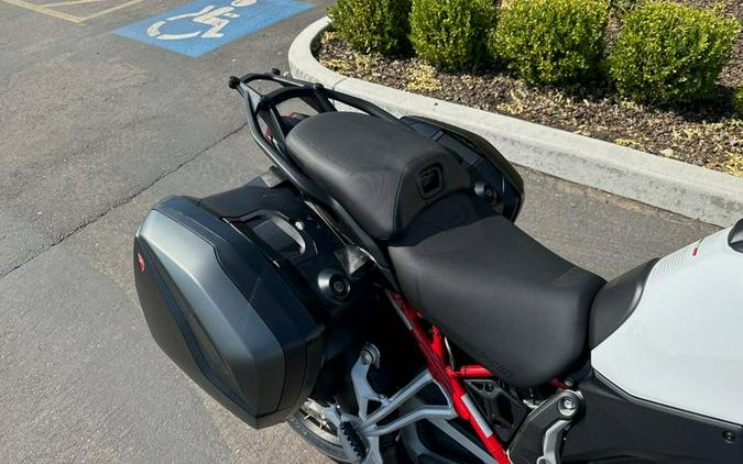 2024 Ducati Multistrada V4 S Travel & Radar Spoked Wheels Iceberg White