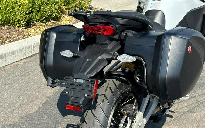 2024 Ducati Multistrada V4 S Travel & Radar Spoked Wheels Iceberg White