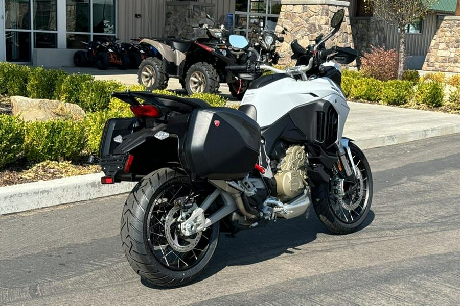 2024 Ducati Multistrada V4 S Travel & Radar Iceberg White