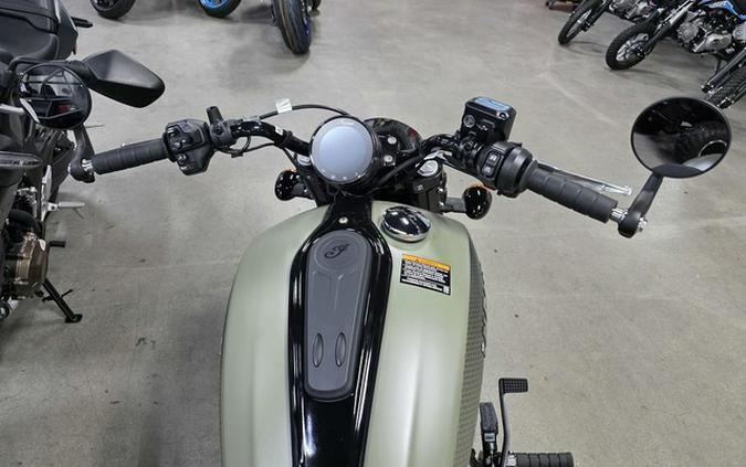 2026 Indian Scout Bobber Limited +Tech Moss Green Smoke