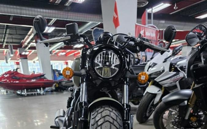 2026 Indian Scout Bobber Limited +Tech Moss Green Smoke