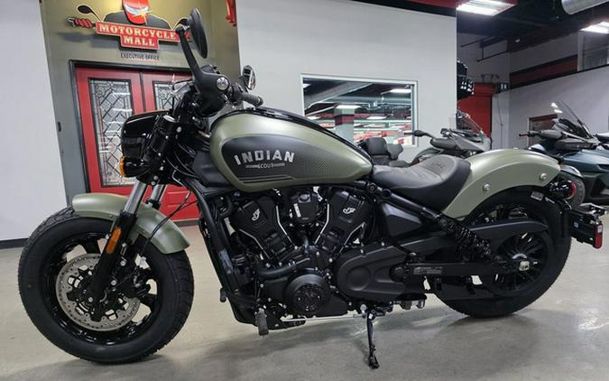 2026 Indian Scout Bobber Limited +Tech Moss Green Smoke