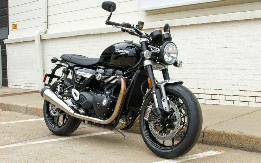 2024 Triumph Speed Twin 1200 Jet Black