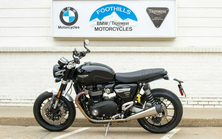 2024 Triumph Speed Twin 1200 Jet Black