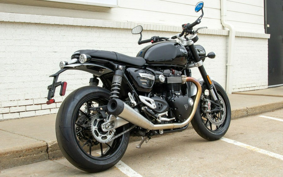 2024 Triumph Speed Twin 1200 Jet Black