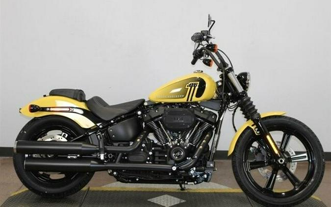 Harley-Davidson Street Bob 114 2023 FXBBS 974382 INDUSTRIAL YLW