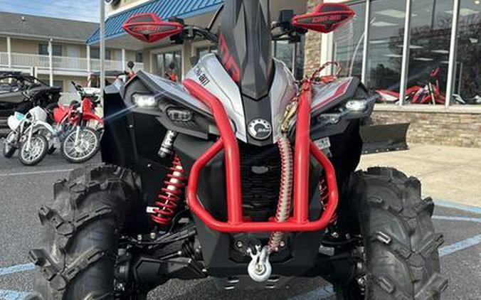 2026 Can-Am® Renegade X mr 1000 R Hyper Silver & Legion Red