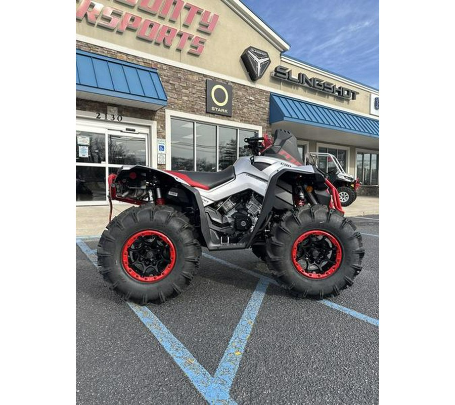 2026 Can-Am® Renegade X mr 1000 R Hyper Silver & Legion Red