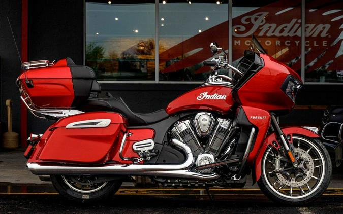 2024 Indian Motorcycle® Pursuit® Limited® with PowerBand Audio Package Sunset Red Metallic