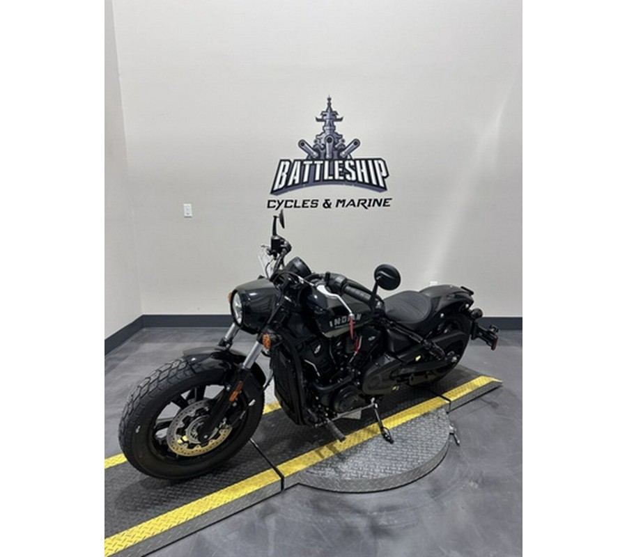 2025 Indian Scout Bobber Black Metallic