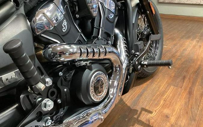 2025 Indian Motorcycle® Super Scout® Black Smoke with Graphics