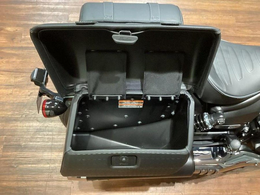 2025 Indian Motorcycle® Super Scout® Black Smoke with Graphics