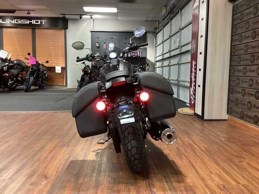 2025 Indian Motorcycle® Super Scout® Black Smoke with Graphics