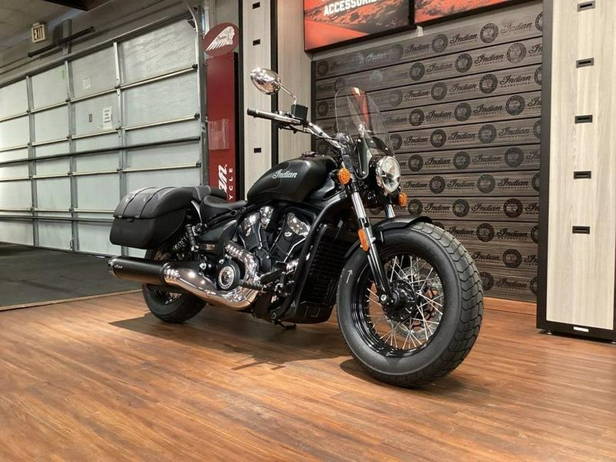 2025 Indian Motorcycle® Super Scout® Black Smoke with Graphics