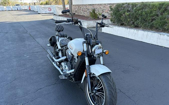 2021 Indian Motorcycle® Scout® ABS White Smoke