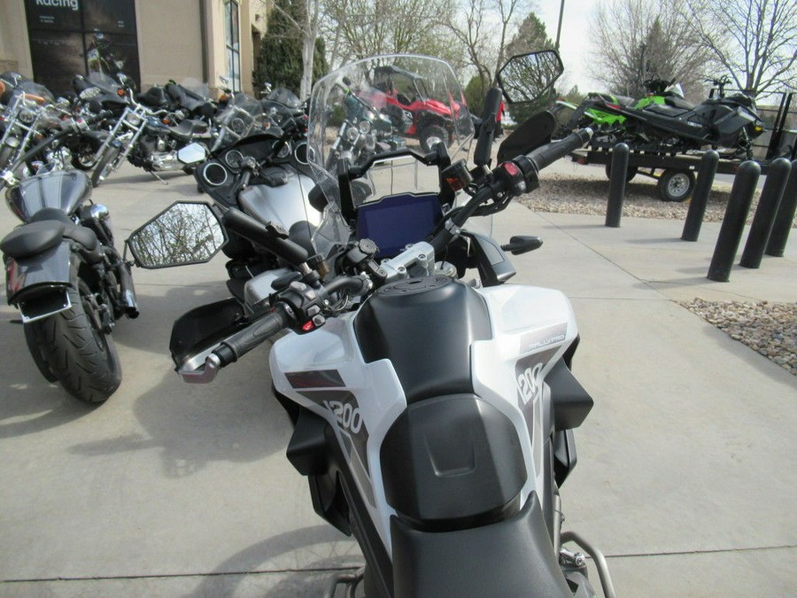 2023 Triumph Tiger 1200 Rally Pro Snowdonia White