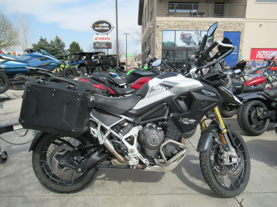 2023 Triumph Tiger 1200 Rally Pro Snowdonia White