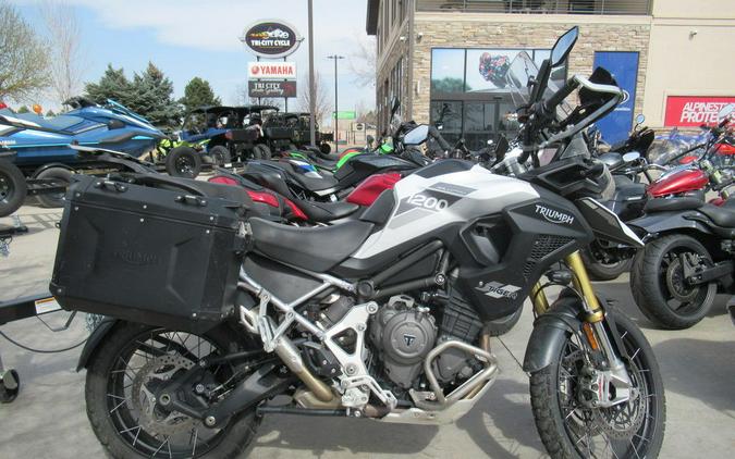 2023 Triumph Tiger 1200 Rally Pro Snowdonia White