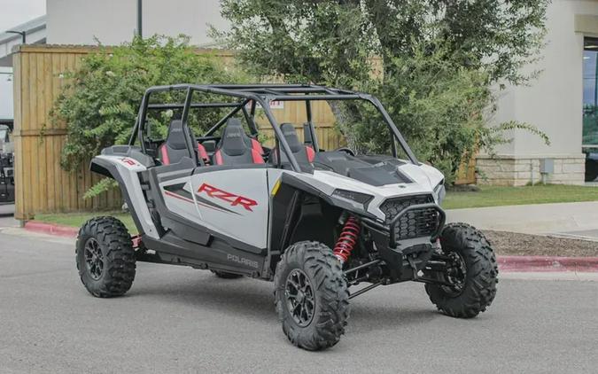 New 2024 POLARIS RZR XP 4 1000 SPORT WHITE LIGHTNING