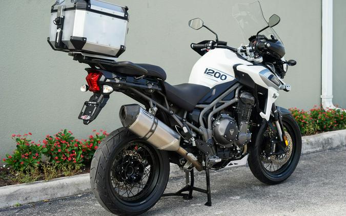 2018 Triumph Tiger 1200 XCA Crystal White