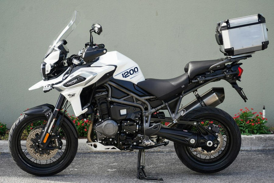 2018 Triumph Tiger 1200 XCA Crystal White