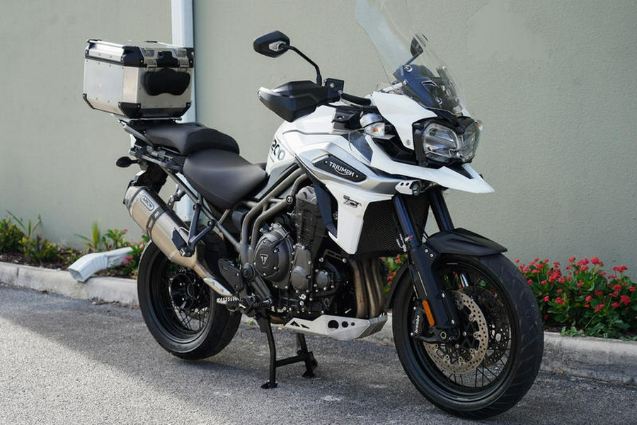 2018 Triumph Tiger 1200 XCA Crystal White
