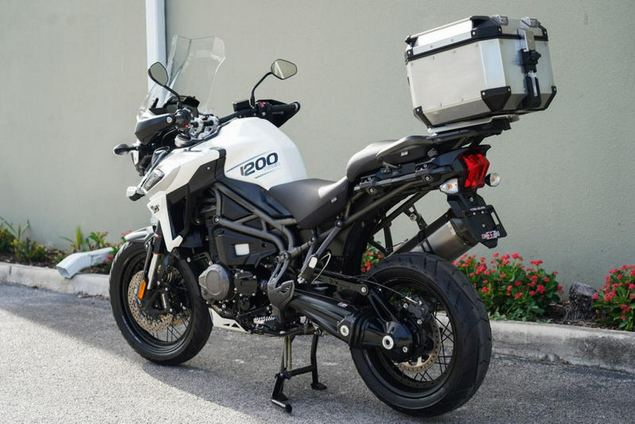 2018 Triumph Tiger 1200 XCA Crystal White