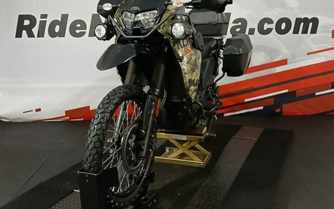 2025 Kawasaki KLR650 Adventure ABS Cypher Camo Beige