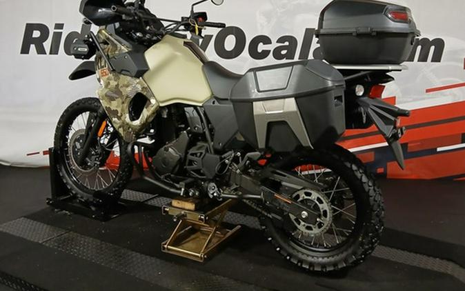 2025 Kawasaki KLR650 Adventure ABS Cypher Camo Beige