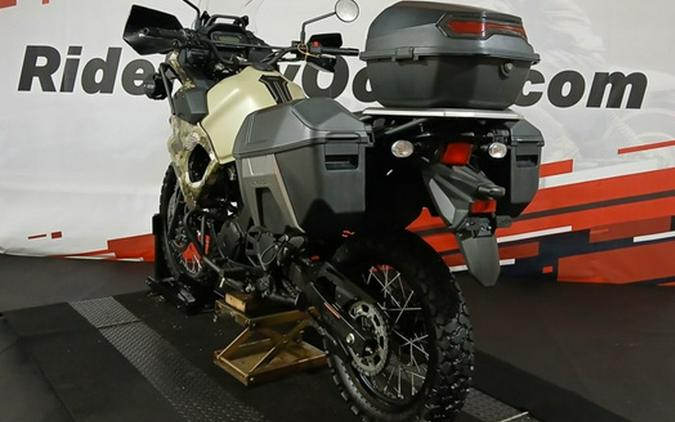 2025 Kawasaki KLR650 Adventure ABS Cypher Camo Beige