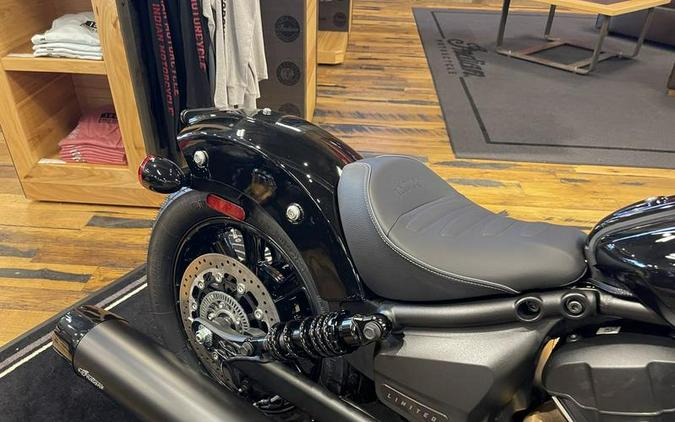 2025 Indian Motorcycle® Scout® Bobber Limited +Tech Black Metallic