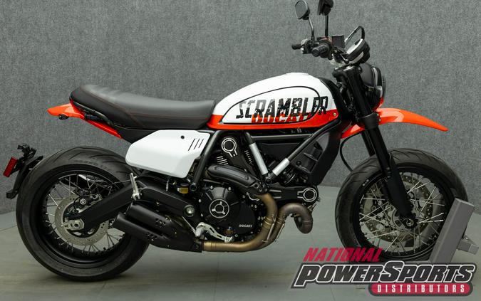 2022 DUCATI SCRAMBLER 800 URBAN MOTARD W/ABS