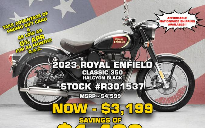 2023 Royal Enfield Classic 350 Halcyon Black